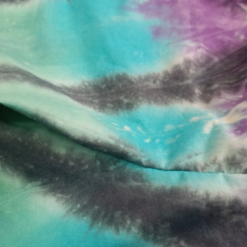 Custom "Tie Dye" Reworked 1990s Bennygonia Shorts - Picture 7 of 9